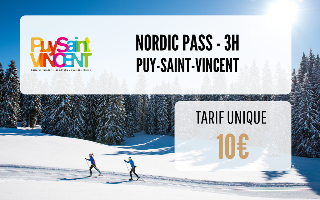 Nordic Pass - Puy Saint Vincent - 3h