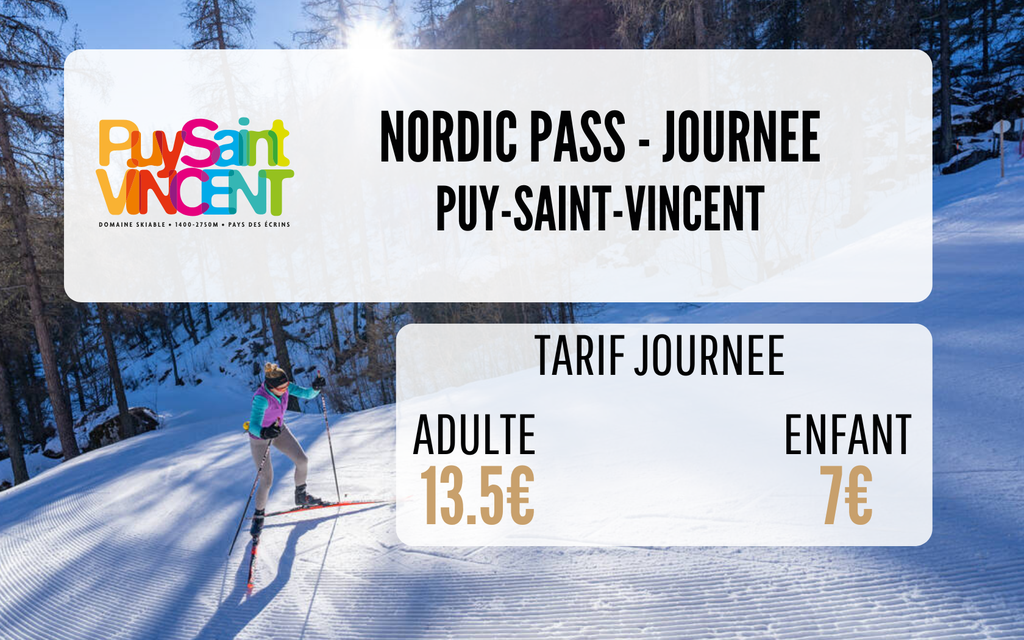 Nordic Pass - Puy Saint Vincent - Jeune - Journée